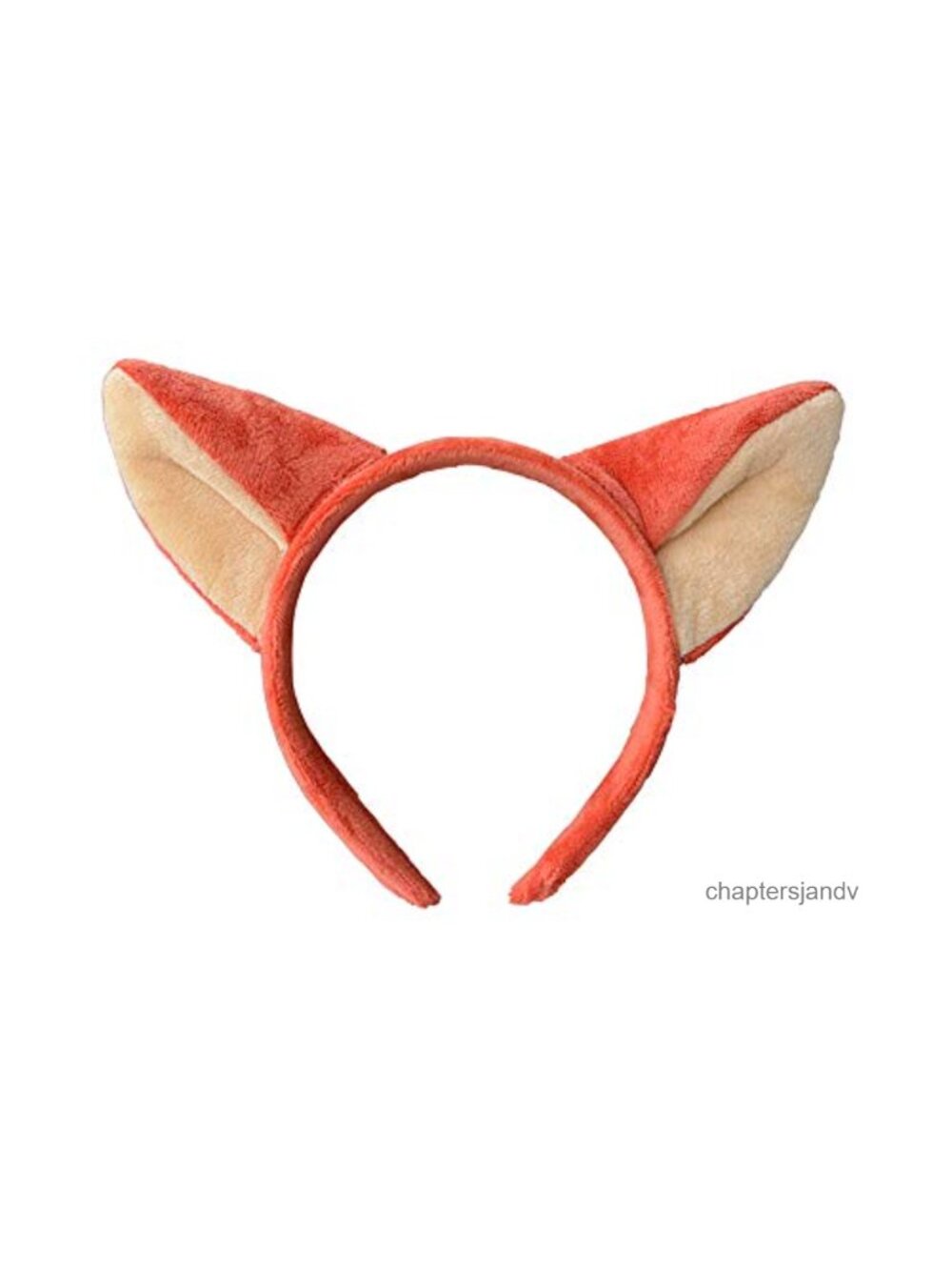Fabric Plastic Fox Ears Headband Halloween Christmas Costume Accessory